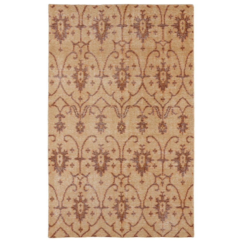 Kaleen Rugs RES01-53 Restoration 5 Ft. 6 In. X 8 Ft. 6 In. Rectangle Rug in Paprika