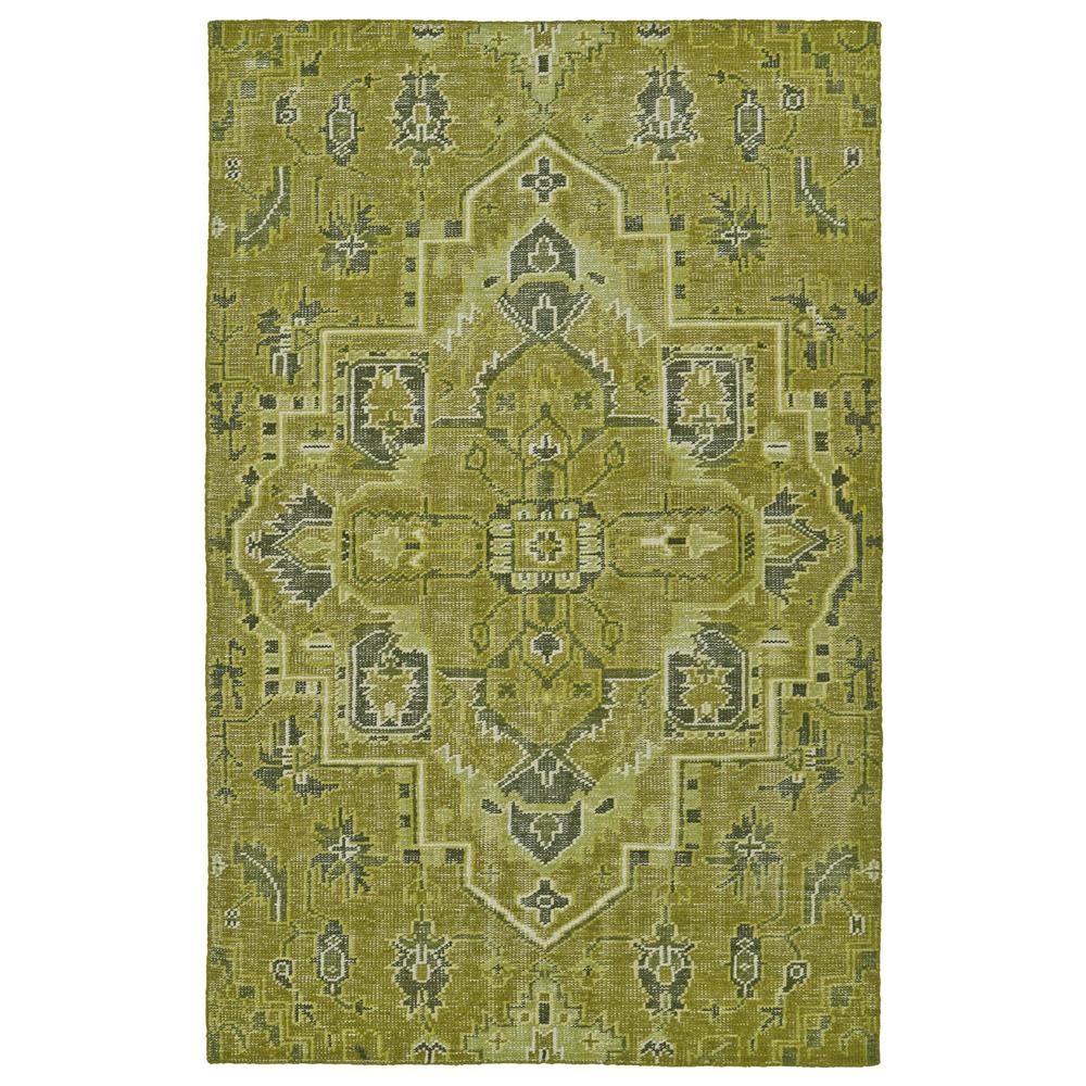 Kaleen Rugs RLC01-41 Relic Collection 5 Ft 6 In x 8 Ft 6 In Rectangle Rug in Avocado