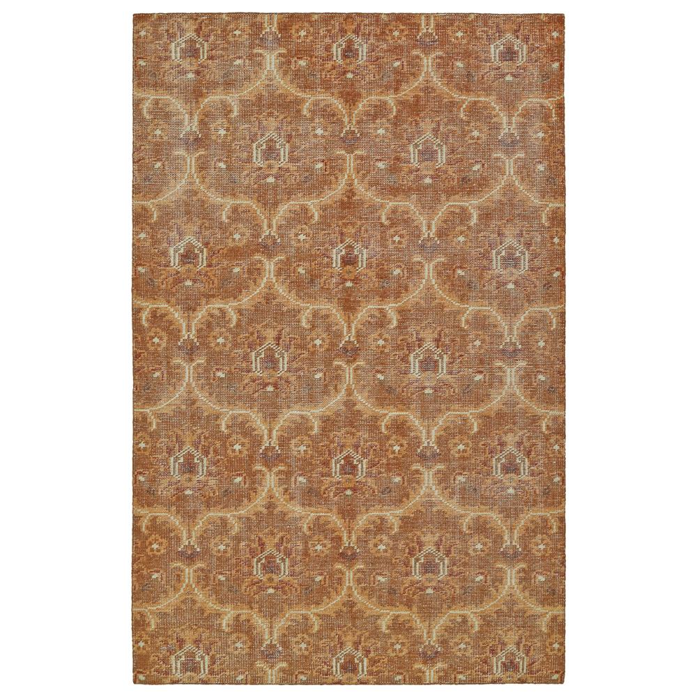 Kaleen Rugs RLC03-53 Relic Collection 9 Ft x 12 Ft Rectangle Rug in Paprika