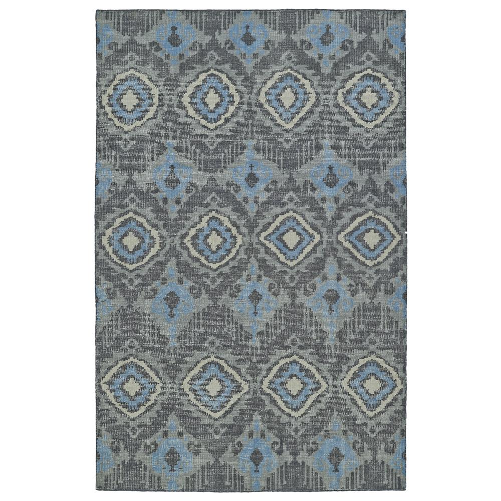Kaleen Rugs RLC06-38 Relic Collection 4 Ft x 6 Ft Rectangle Rug in Charcoal