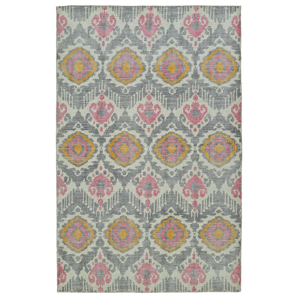 Kaleen Rugs RLC06-75 Relic Collection 9 Ft x 12 Ft Rectangle Rug in Grey