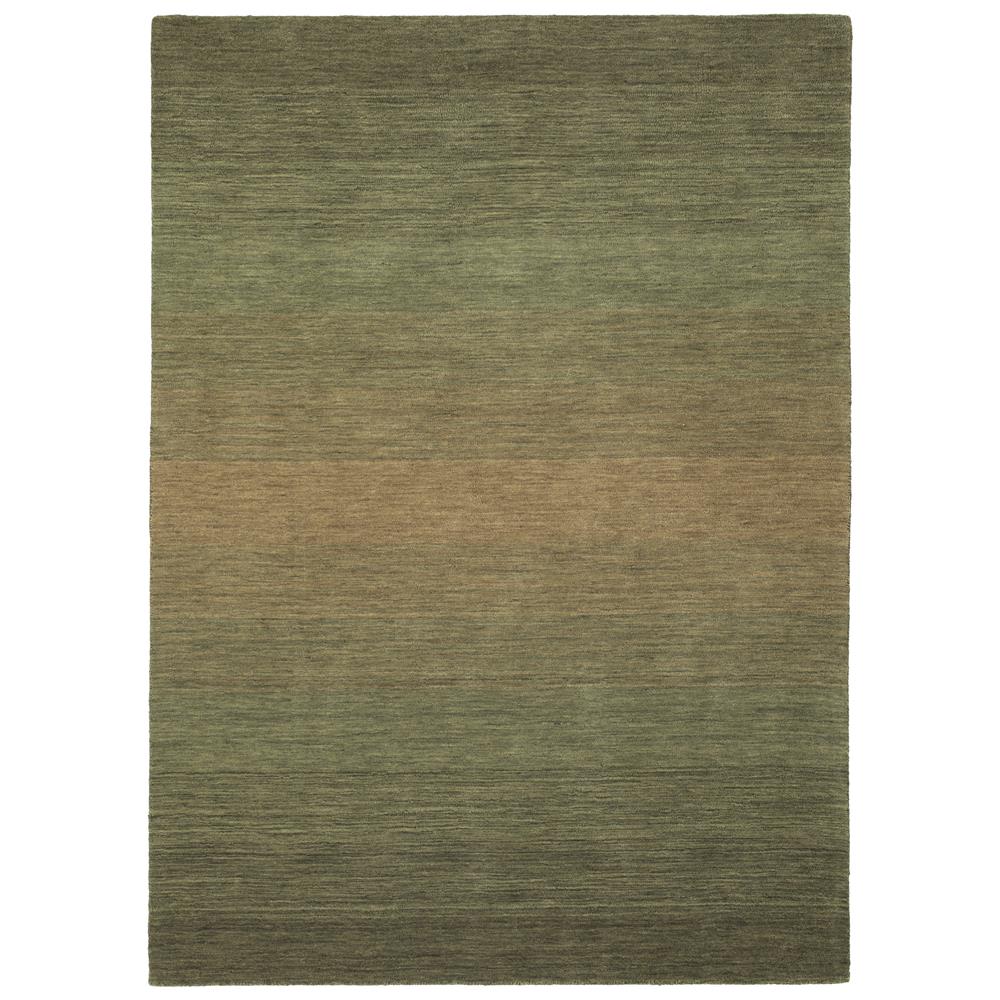 Kaleen Rugs SHD01-50 Shades Collection 5 Ft x 7 Ft 6 In Rectangle Rug in Green 