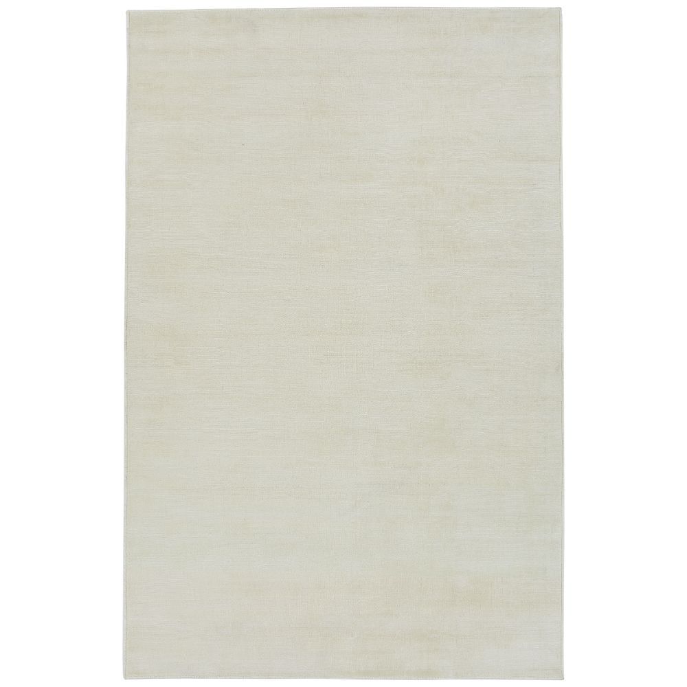 Kaleen Rugs SHY01-01 Shiny Collection 2 ft. X 3 ft. Rectangle Rug in Ivory