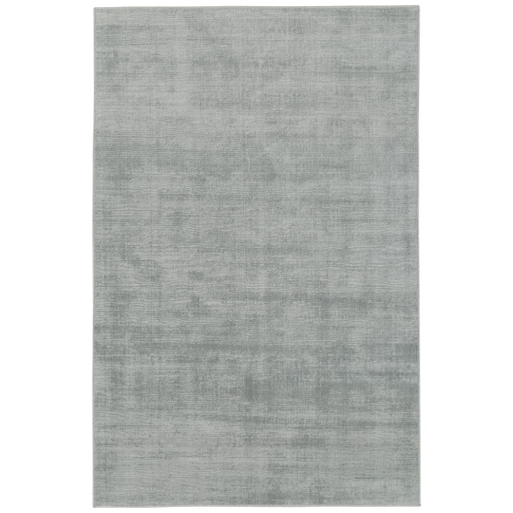 Kaleen Rugs SHY01-77 Shiny Collection 2 ft. 3 in. X 8 ft. Runner Rug in Silver 