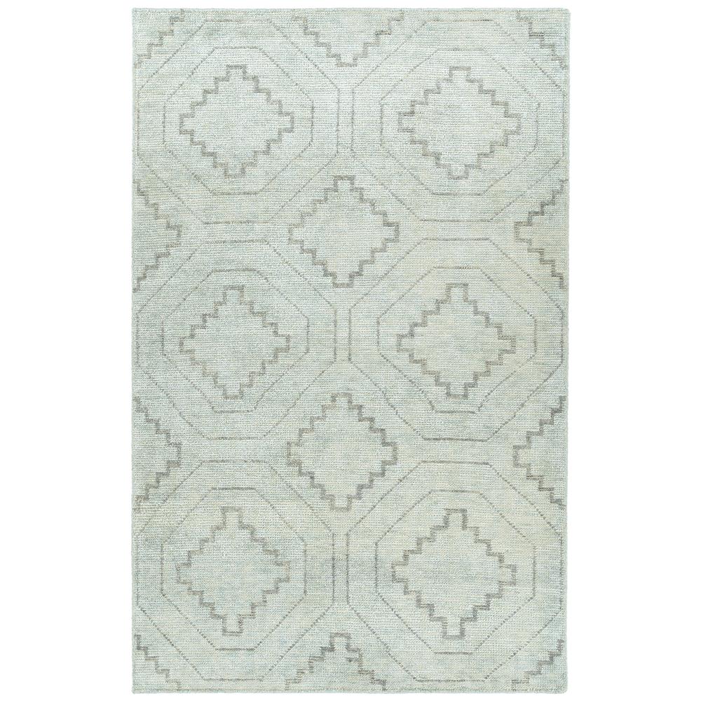 Kaleen Rugs SOL13-34 Solitaire Collection 2 Ft x 3 Ft Rectangle Rug in Glacier