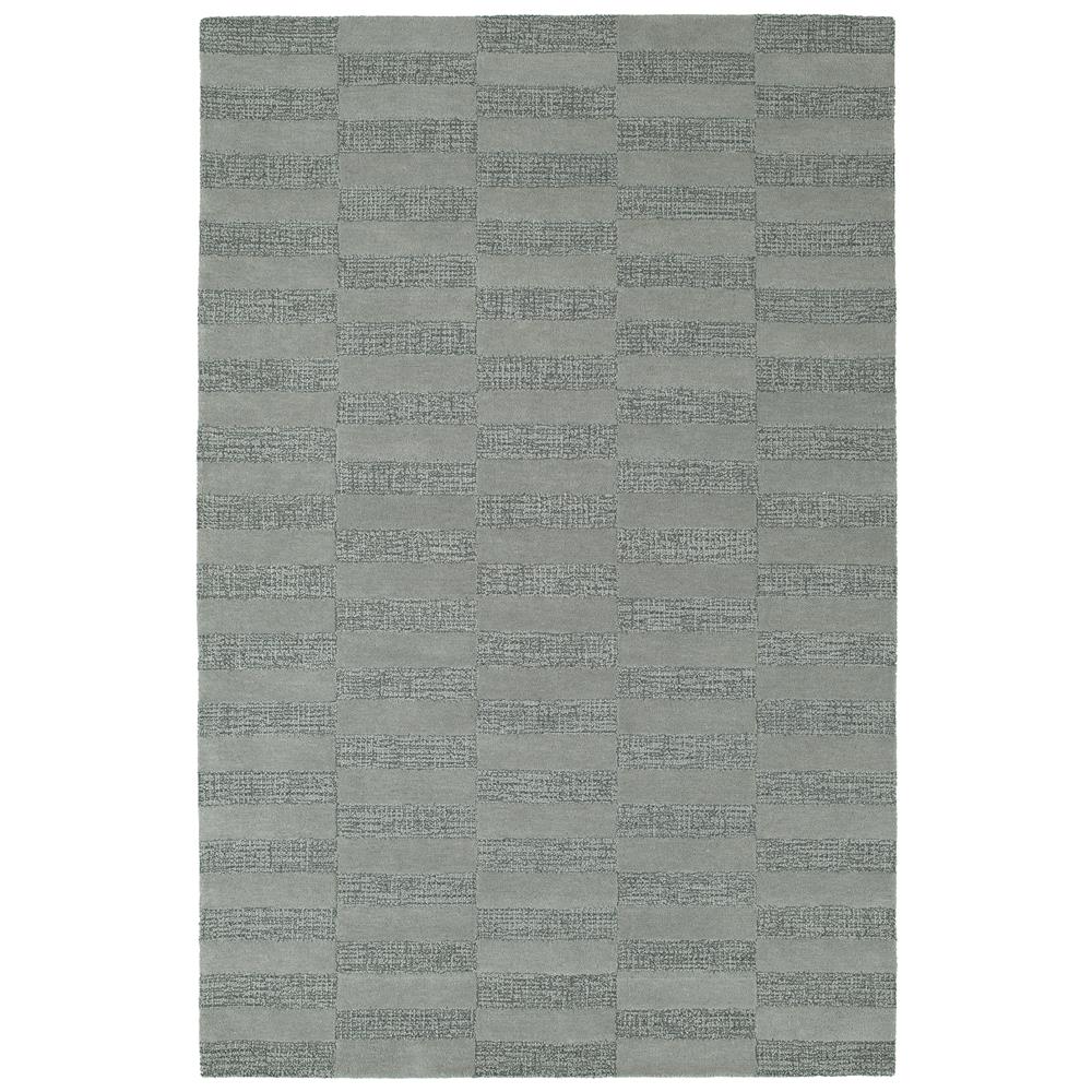 Kaleen Rugs SSO04-75 Stesso Collection 5 Ft x 7 Ft 9 In Rectangle Rug in Grey
