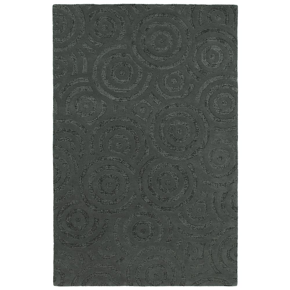 Kaleen Rugs SSO08-38 Stesso Collection 5 Ft x 7 Ft 9 In Rectangle Rug in Charcoal