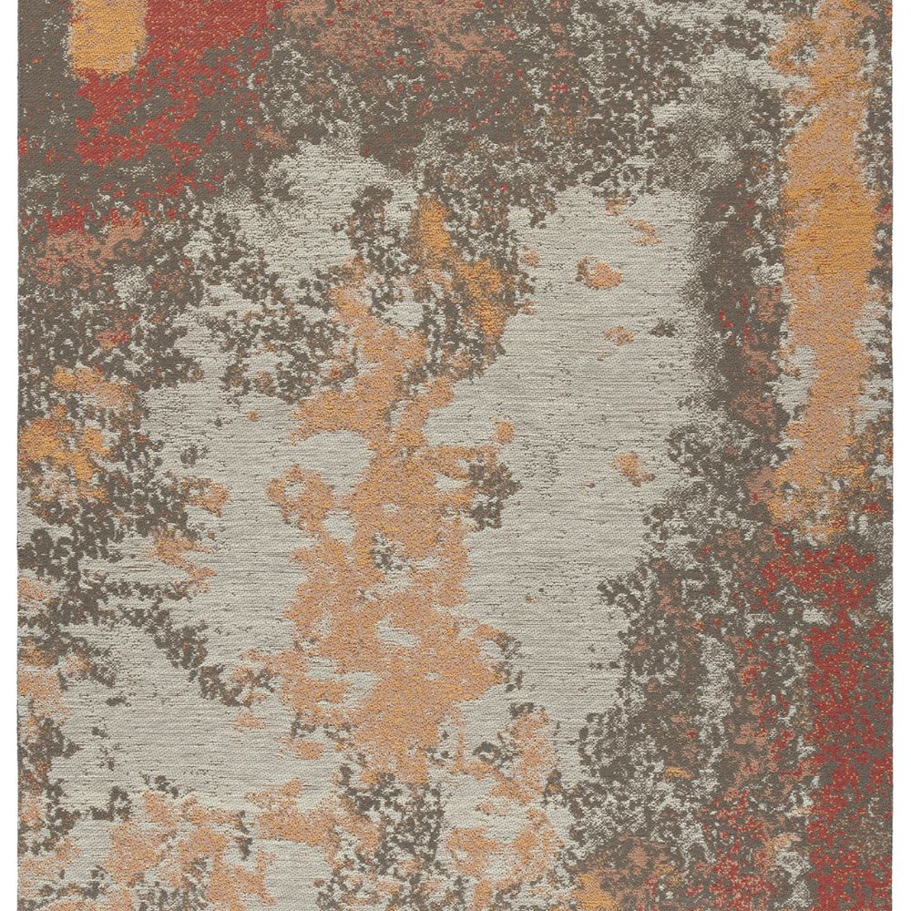 Kaleen Rugs STG99-75 Santiago Collection 2 ft. X 3 ft. Rectangle Rug in Gray/Sand/Butterscotch/Taupe/Chino/Coral