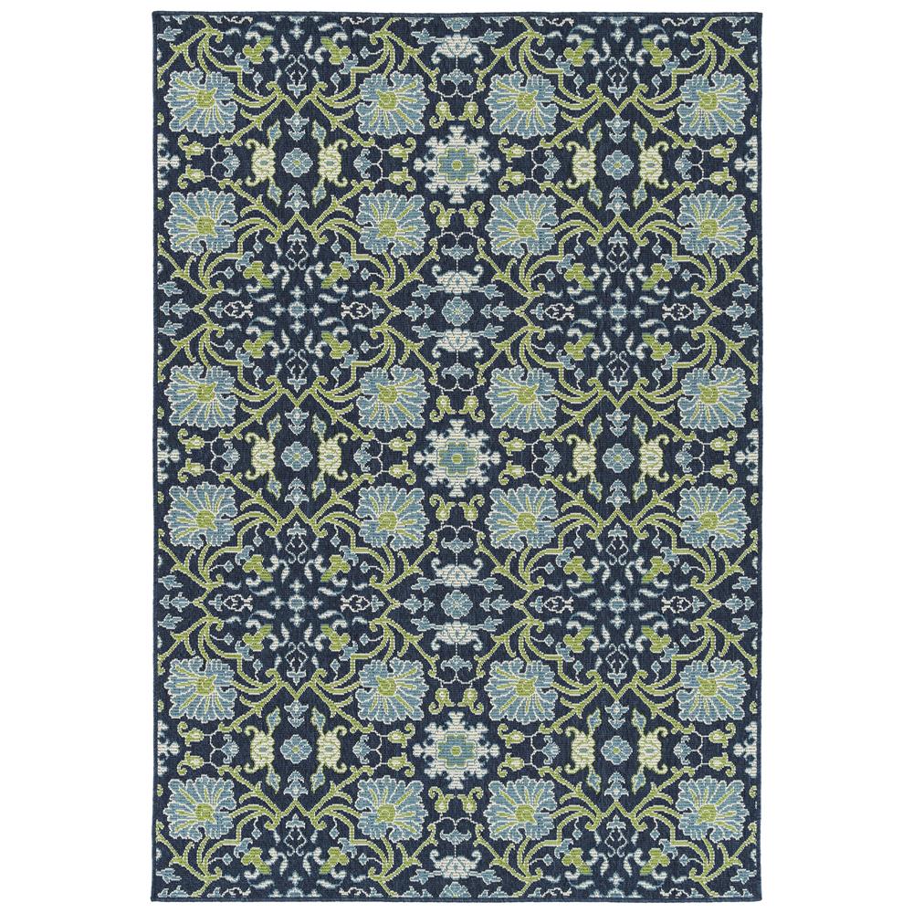 Kaleen Rugs SUN02-22 Sunice Collection 5 Ft x 7 Ft 6 In Rectangle Rug in Navy