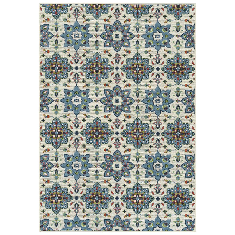 Kaleen Rugs SUN10-79 Sunice Collection 5 Ft x 7 Ft 6 In Rectangle Rug in Light Blue
