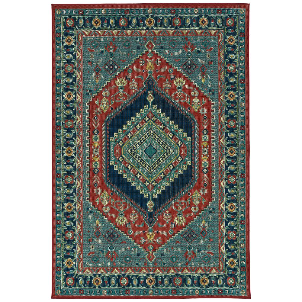 Kaleen Rugs TDL01-25 Lee Boulevard Collection Red 5