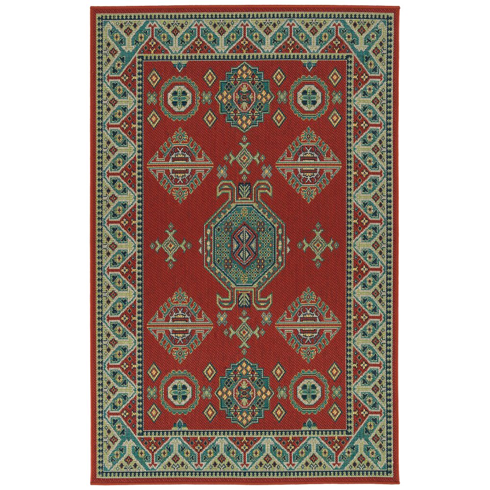 Kaleen Rugs TDL06-25 Lee Boulevard Collection Red 5
