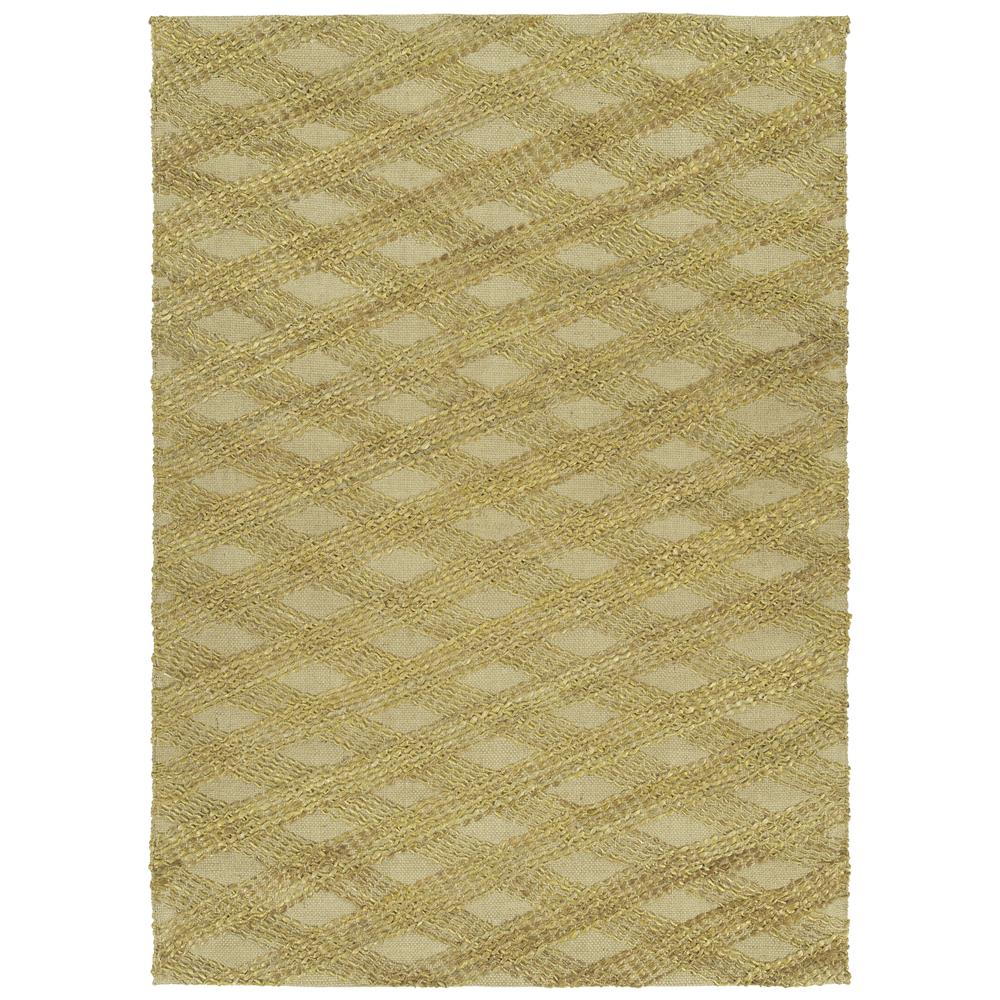 Kaleen Rugs TUL02-72 Tulum 7 Ft. 6 In. X 9 Ft. Rectangle Rug in Maize