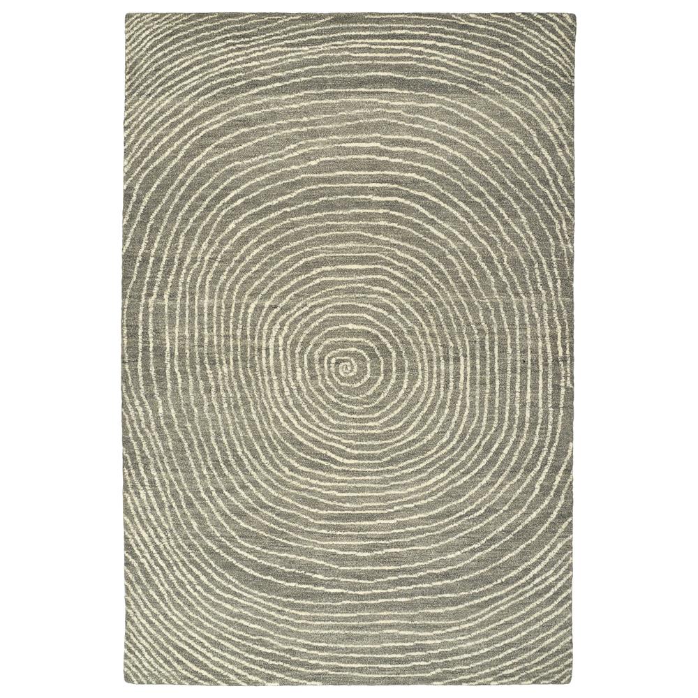 Kaleen Rugs TXT01-75 Textura Collection 9 Ft x 12 Ft Rectangle Rug in Grey