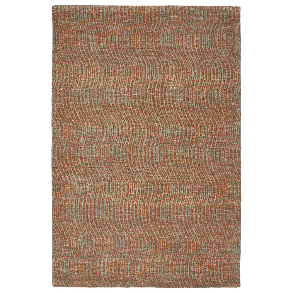 Kaleen Rugs TXT02-53 Textura Collection 3 Ft 6 In x 5 Ft 6 In Rectangle Rug in Paprika