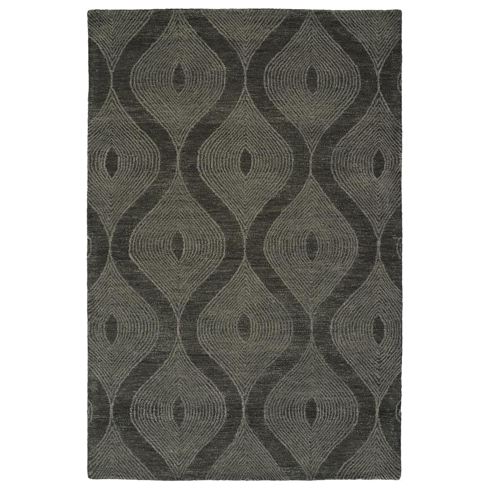 Kaleen Rugs TXT04-38 Textura Collection 3 Ft 6 In x 5 Ft 6 In Rectangle Rug in Charcoal