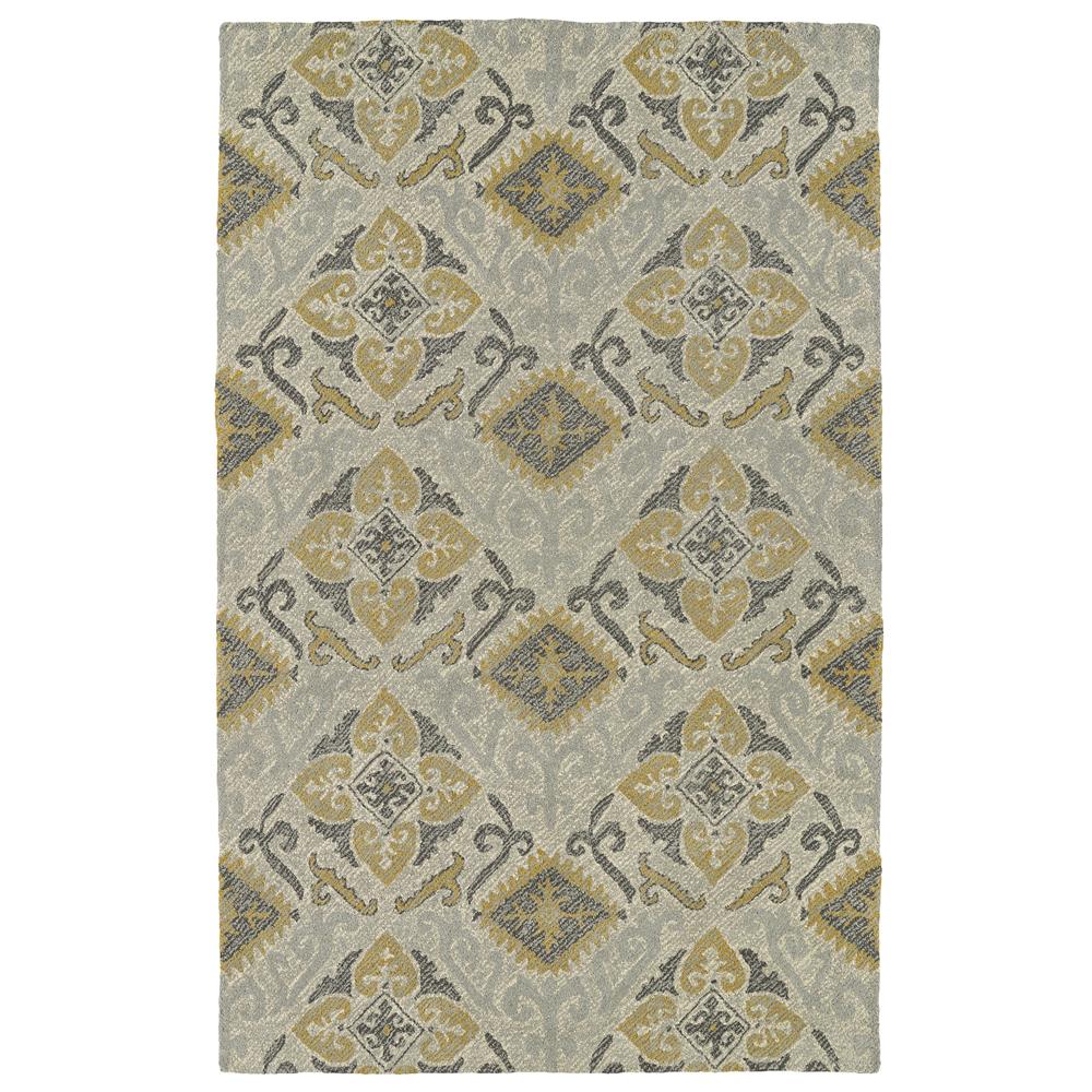 Kaleen Rugs WTR03-56 Weathered Collection 2 Ft x 3 Ft Rectangle Rug in Spa