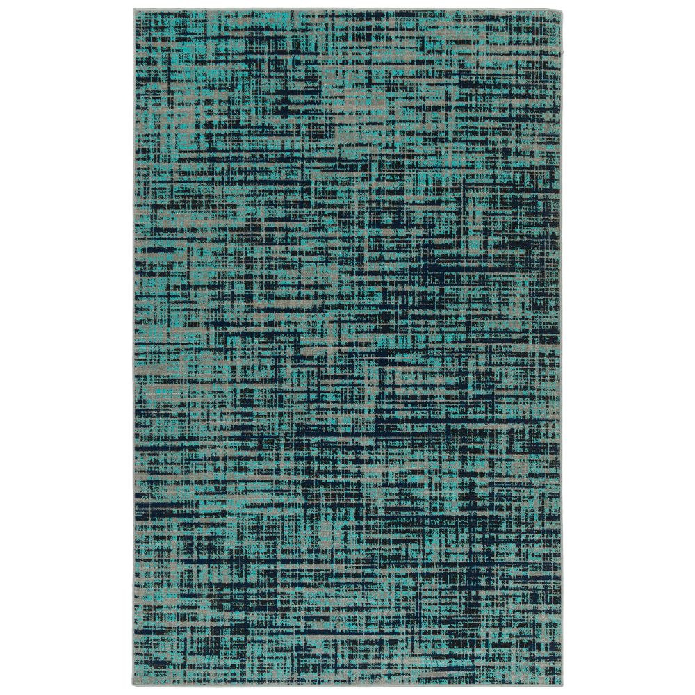 Kaleen Rugs ZUM04-78 Zuma Beach Collection 5 Ft 3 In x 7 Ft 3 In Rectangle Rug in Turquoise