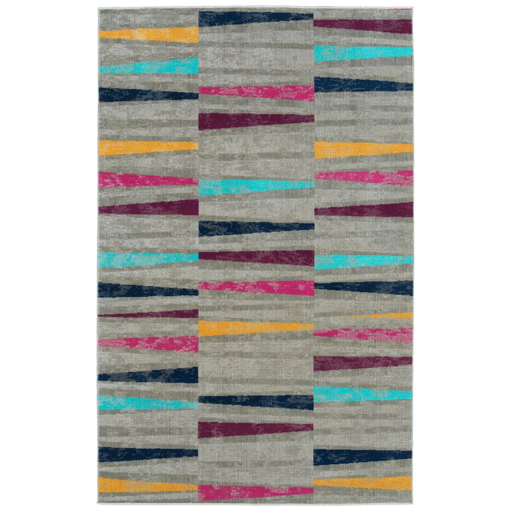 Kaleen Rugs ZUM06-86 Zuma Beach Collection 5 Ft 3 In x 7 Ft 3 In Rectangle Rug in Multi