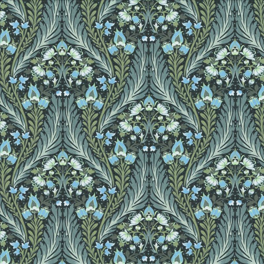 Kasmir Fabrics Hendon Blues Fabric