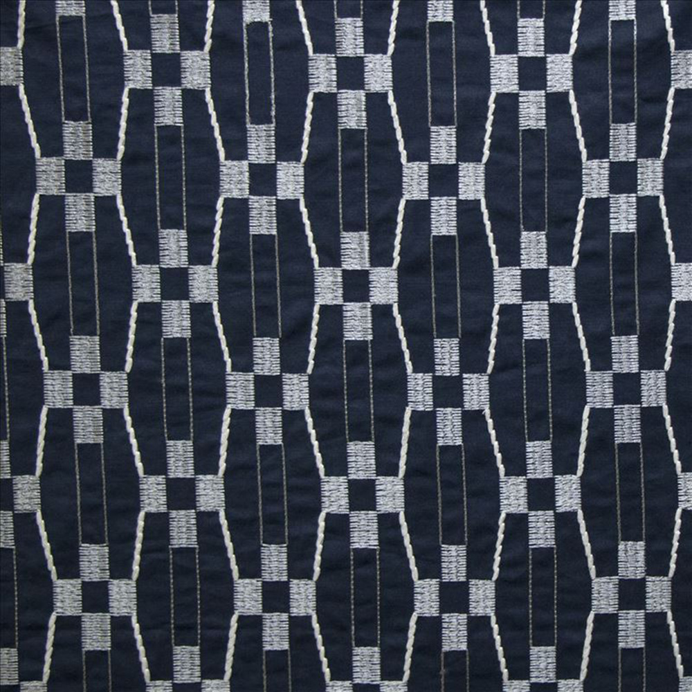 Kasmir Fabrics Macanally Navy Fabric