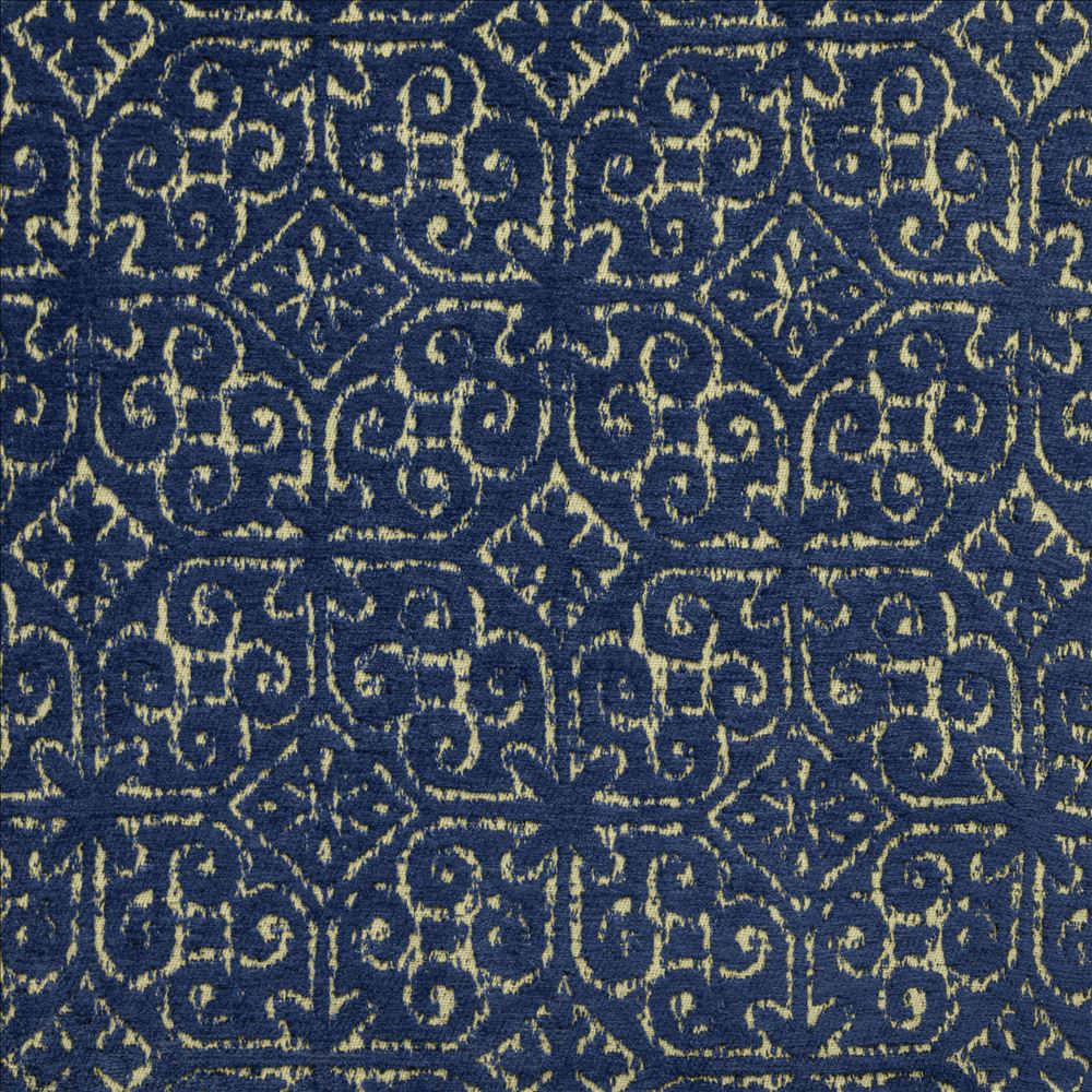 Kasmir Randers Blue Fabric