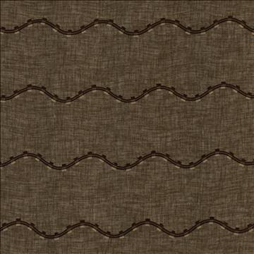 Kasmir Fabrics Rollercoaster Chocolate Fabric 