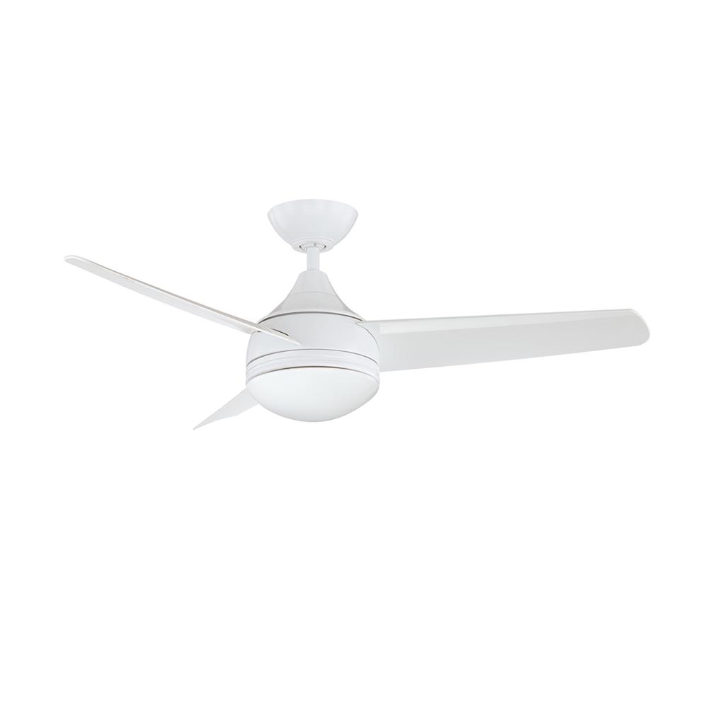 Kendal Lighting AC19242L-WH Moderno 42 in. White LED Ceiling Fan