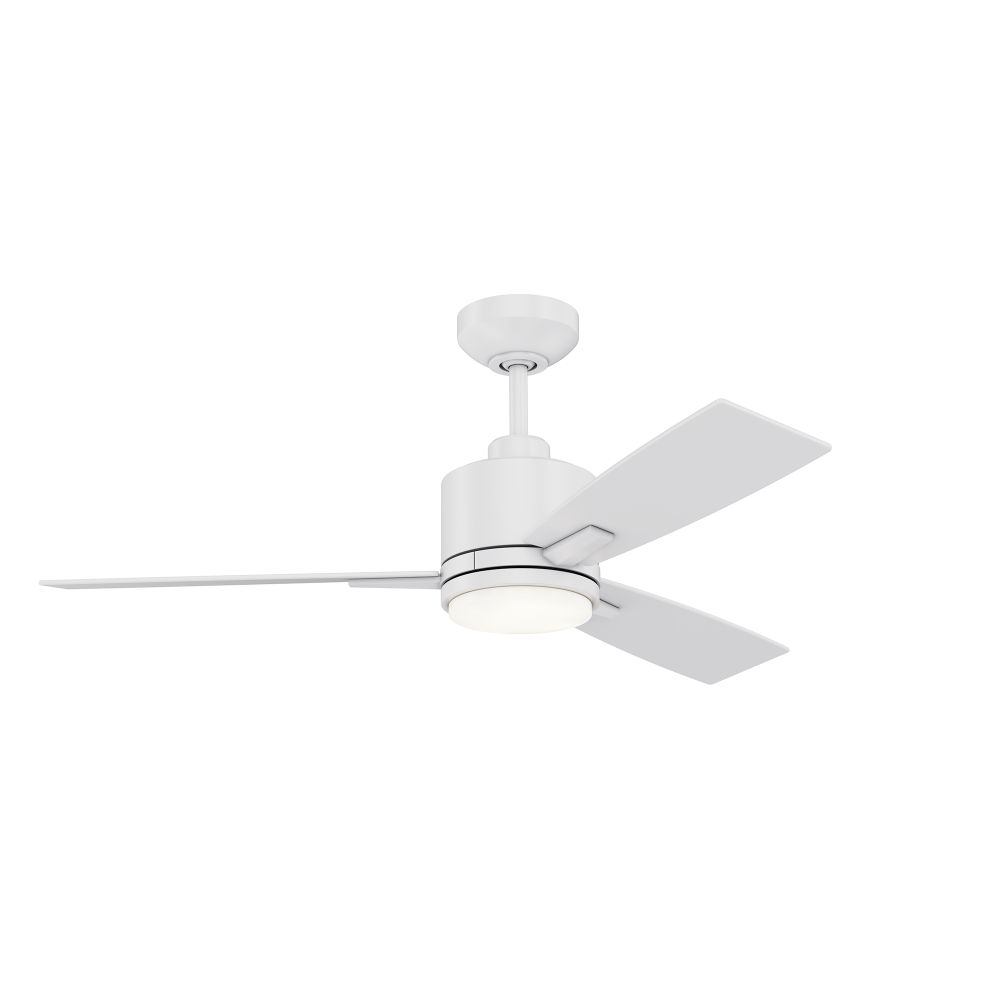 Kendal Lighting AC30842-MWH NUVEL - 42" Ceiling Fan - Matte White