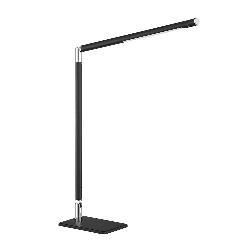 Kendal Lighting PTL5005-BLK Biju 52 In. Black Led Desk Lamp in Black Finish