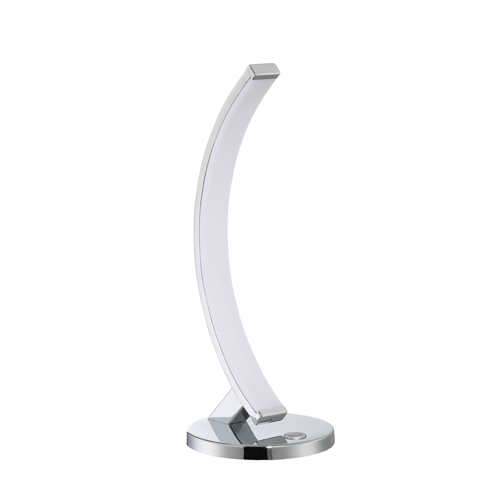 Kendal Lighting PTL8015-CH ARCH series  LED Table Lamp
