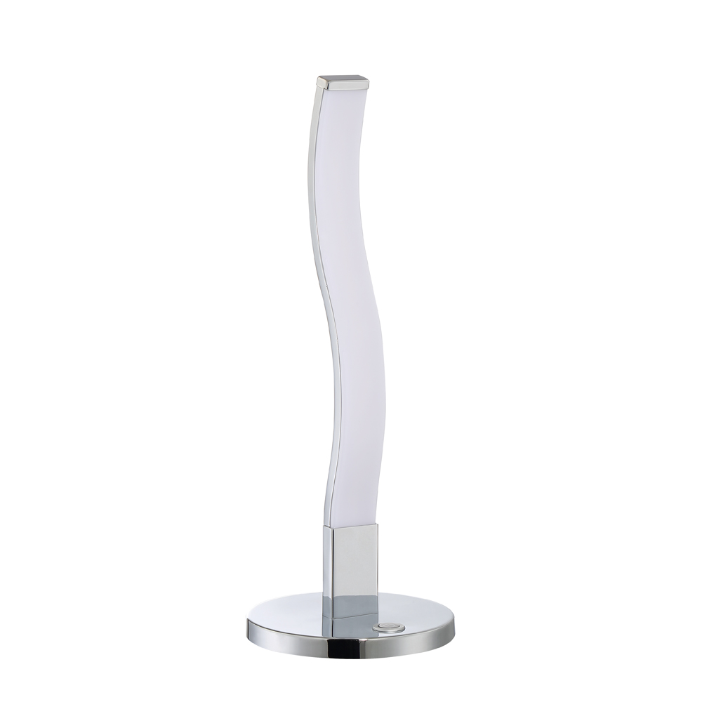 Kendal Lighting PTL8116-CH WAVE series  LED Table Lamp