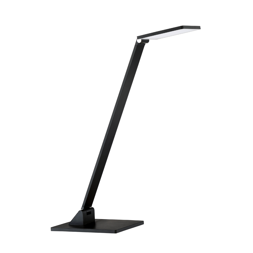 Kendal Lighting PTL8420-BLK RECO series Black LED Desk Lamp