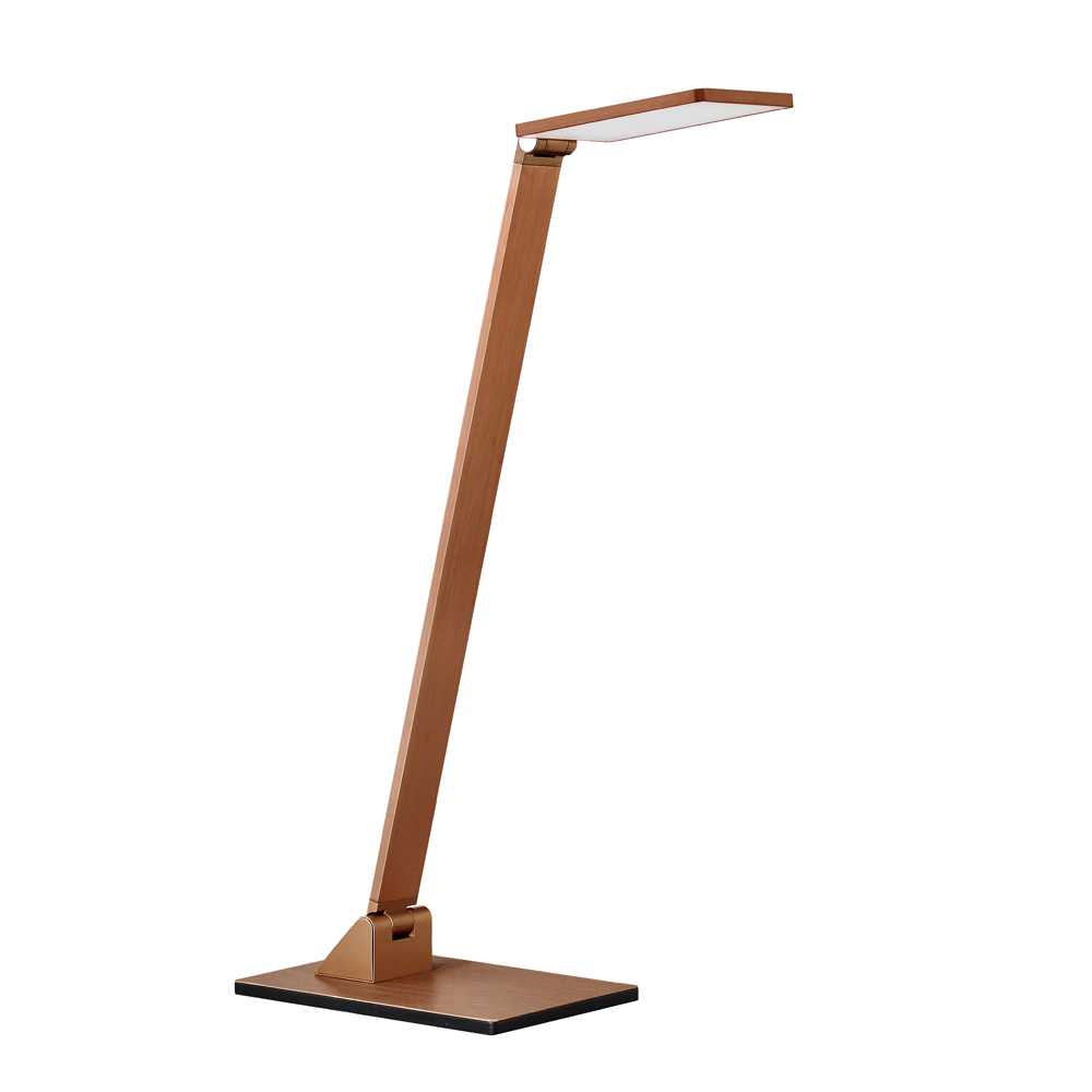 Kendal Lighting PTL8420-RB RECO series Russet Bronze LED Desk Lamp