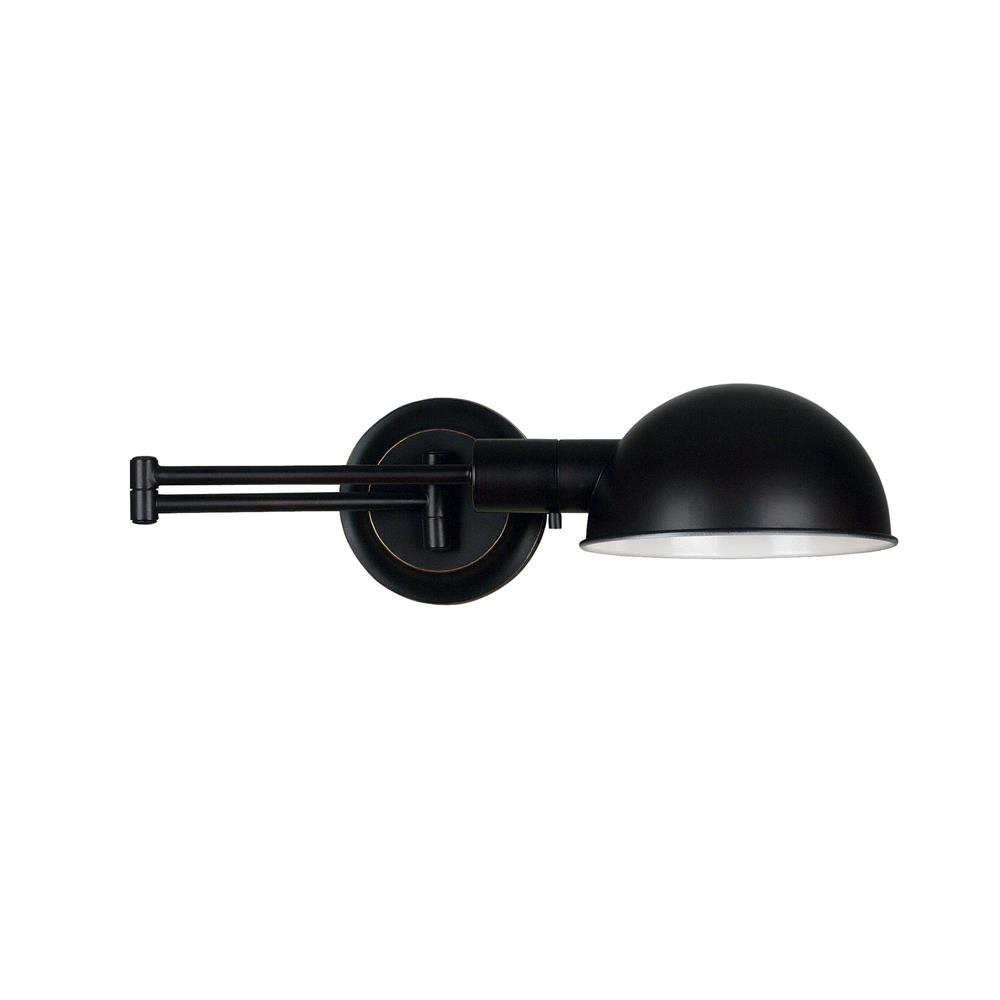 Kenroy Home 21010ORB Frye Wall Swing Arm Lamp ORB in Oil Rubbed Bronze Finish