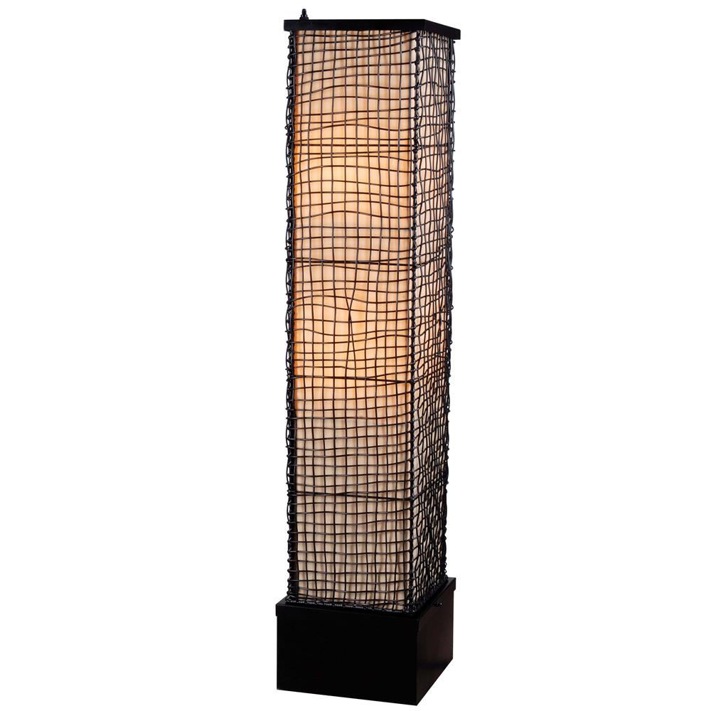 Kenroy Home 32250BRZ Trellis Outdoor Floor Lamp in Bronze Finish