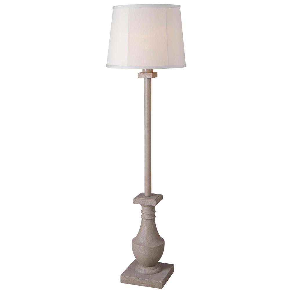 Kenroy Home 32269COQN Patio Outdoor Floor Lamp in Coquina Finish