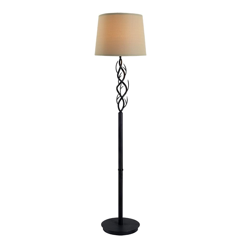 Kenroy Home 33035BRZ Twigs Outdoor Floor Lamp in Bronze