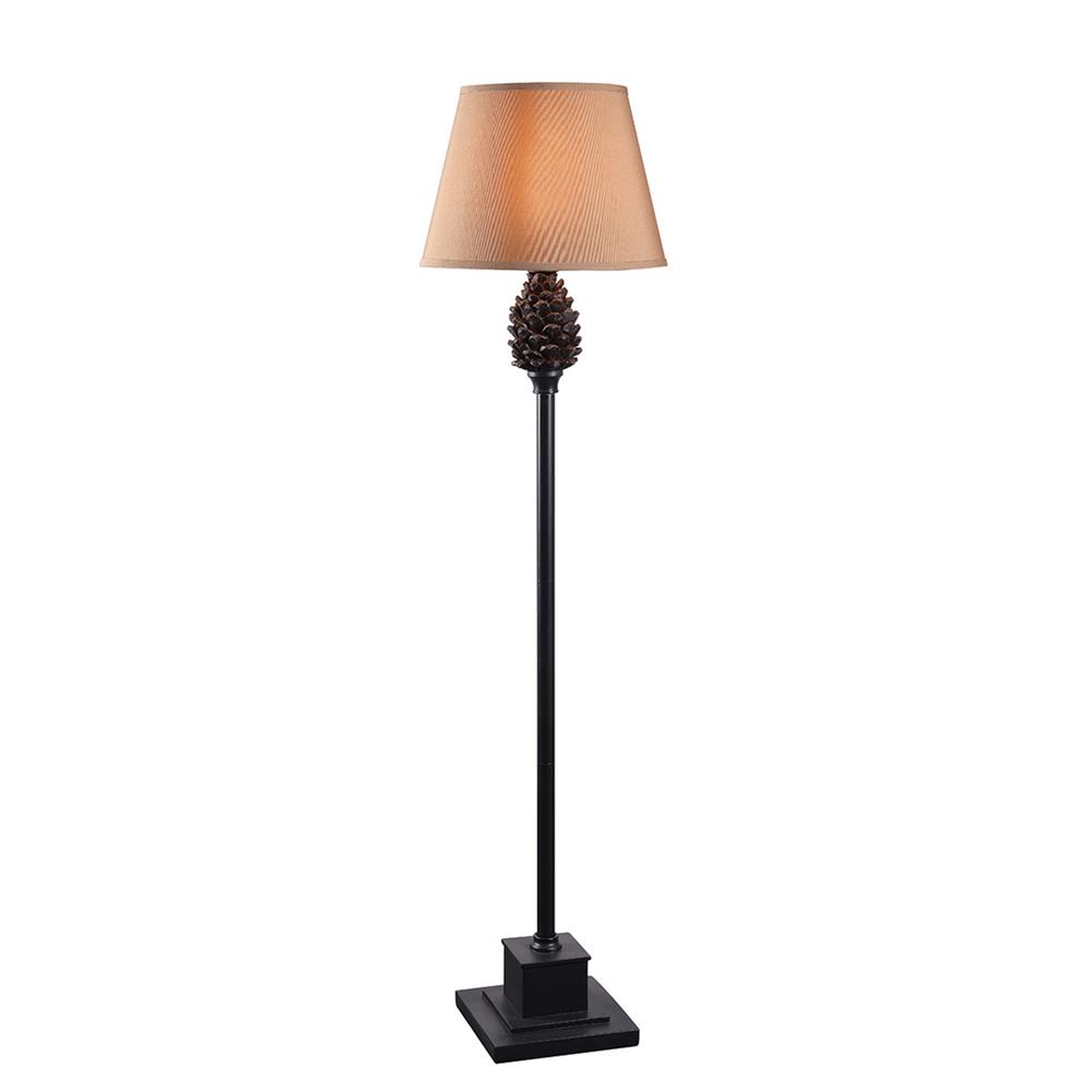 Kenroy Home 35246ABZ Spruce Outdoor Floor Lamp in Aged Bronze Finish