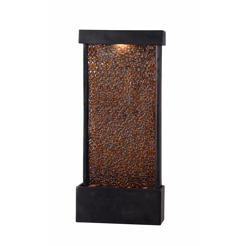 Kenroy Home 51051ORB Forged Water Table/Wall Founta in Oil Rubbed Bronze Finish and Hammered Copper