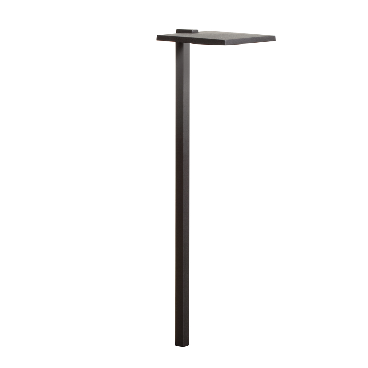 Kichler 15805BKT27R Shallow Shade - Small Path in Textured Black