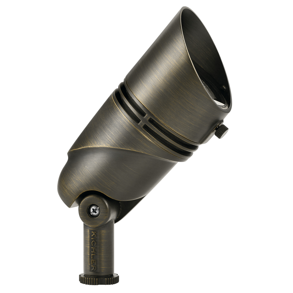 Kichler 16018CBR30 Adjustable Lumen Large Accent 10 Degree Spot CBR