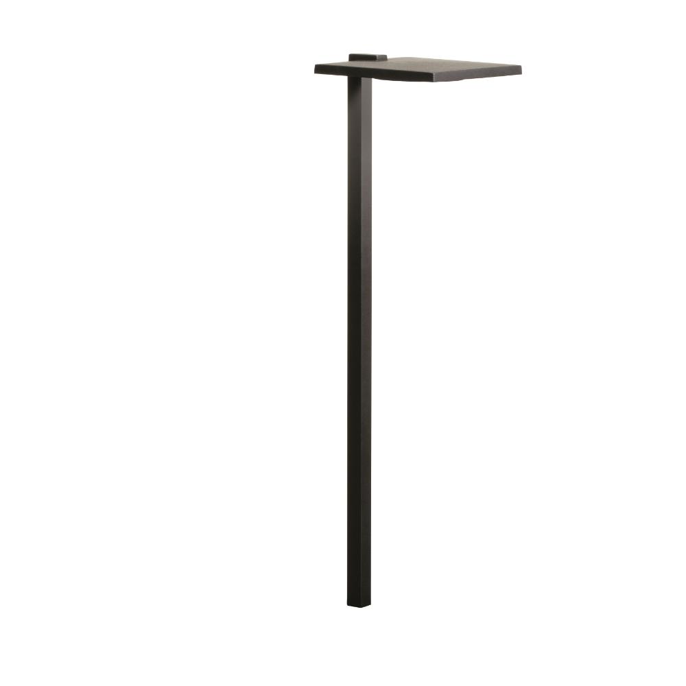 Kichler 16196BKT27 Shallow Shade Small Path Light in Textured Black