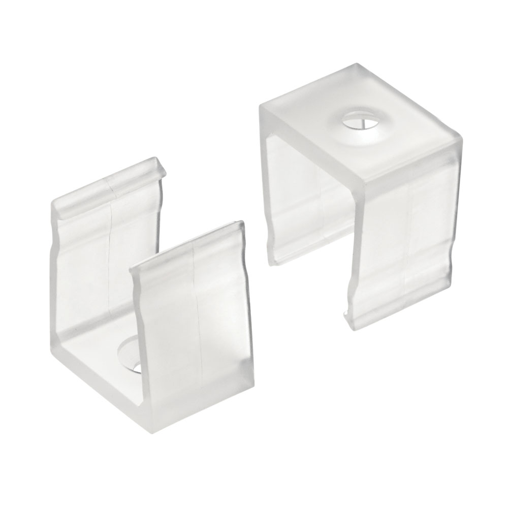 Kichler 1TEM1DWSFSCLR ILS TE Series Tape Extrustion Mounting Clips in Clear