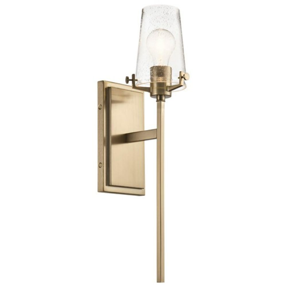 Kichler 45295CPZ Wall Sconce 1Lt in Champagne Bronze
