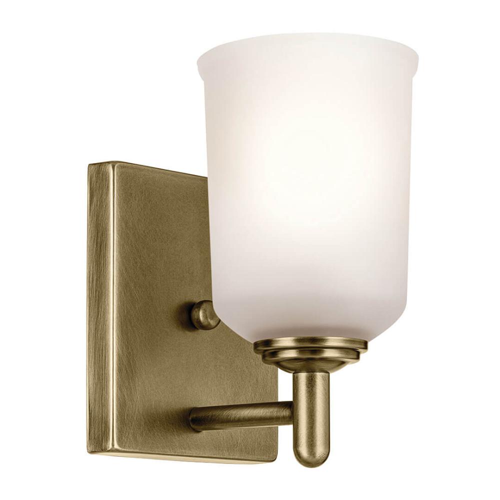 Kichler 45572NBR Wall Sconce 1Lt in Natural Brass