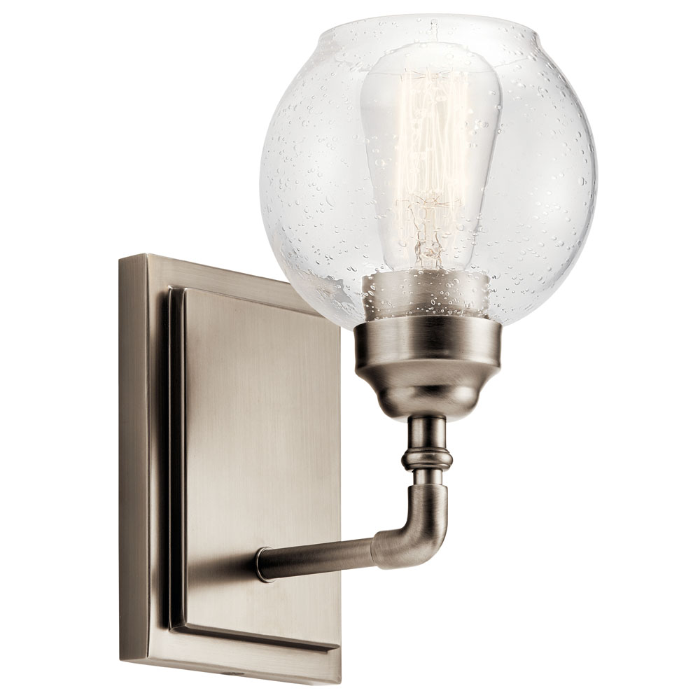 Kichler 45590AP Wall Sconce 1Lt in Antique Pewter