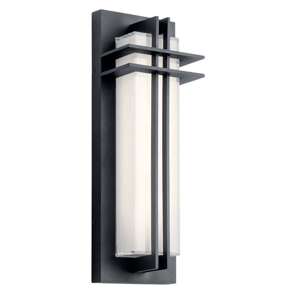 Kichler 49297BKTLED Outdoor Wall LED in Textured Black