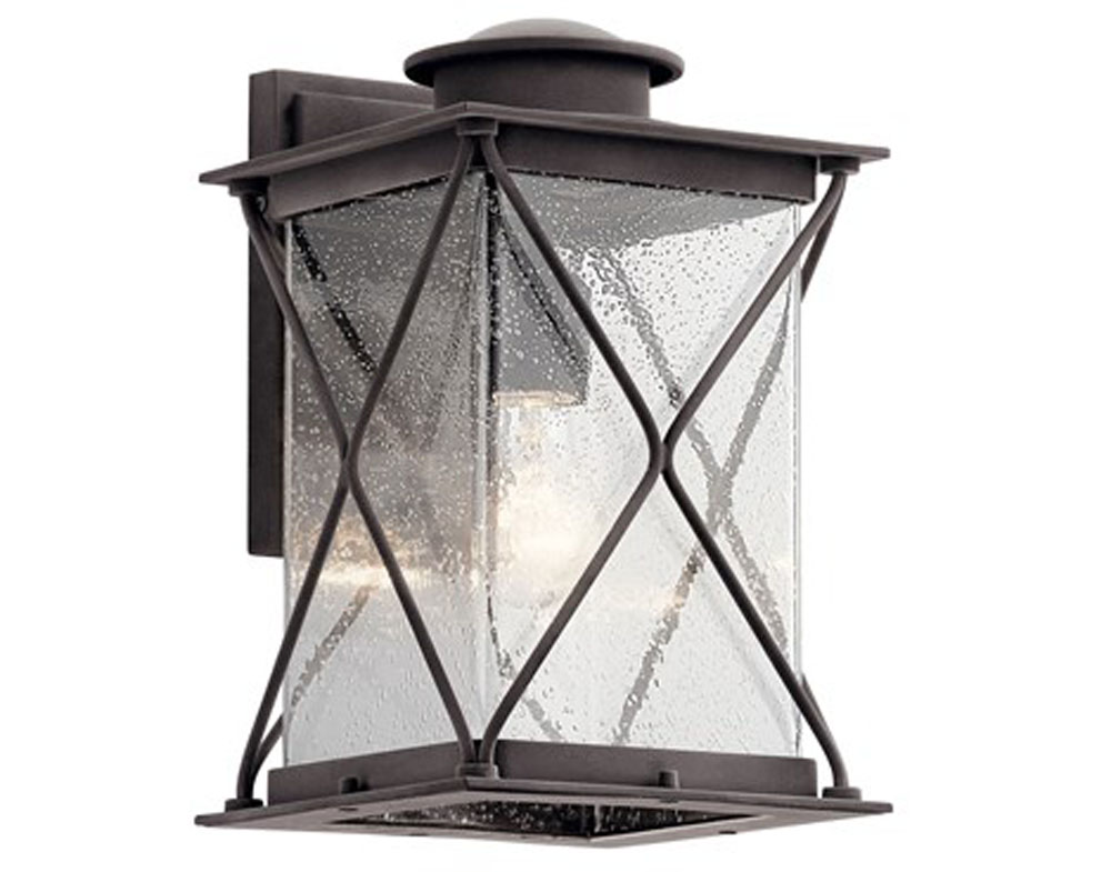 Kichler 49744WZCL18 Argyle Outdoor Wall 1Lt LED in Weathered Zinc