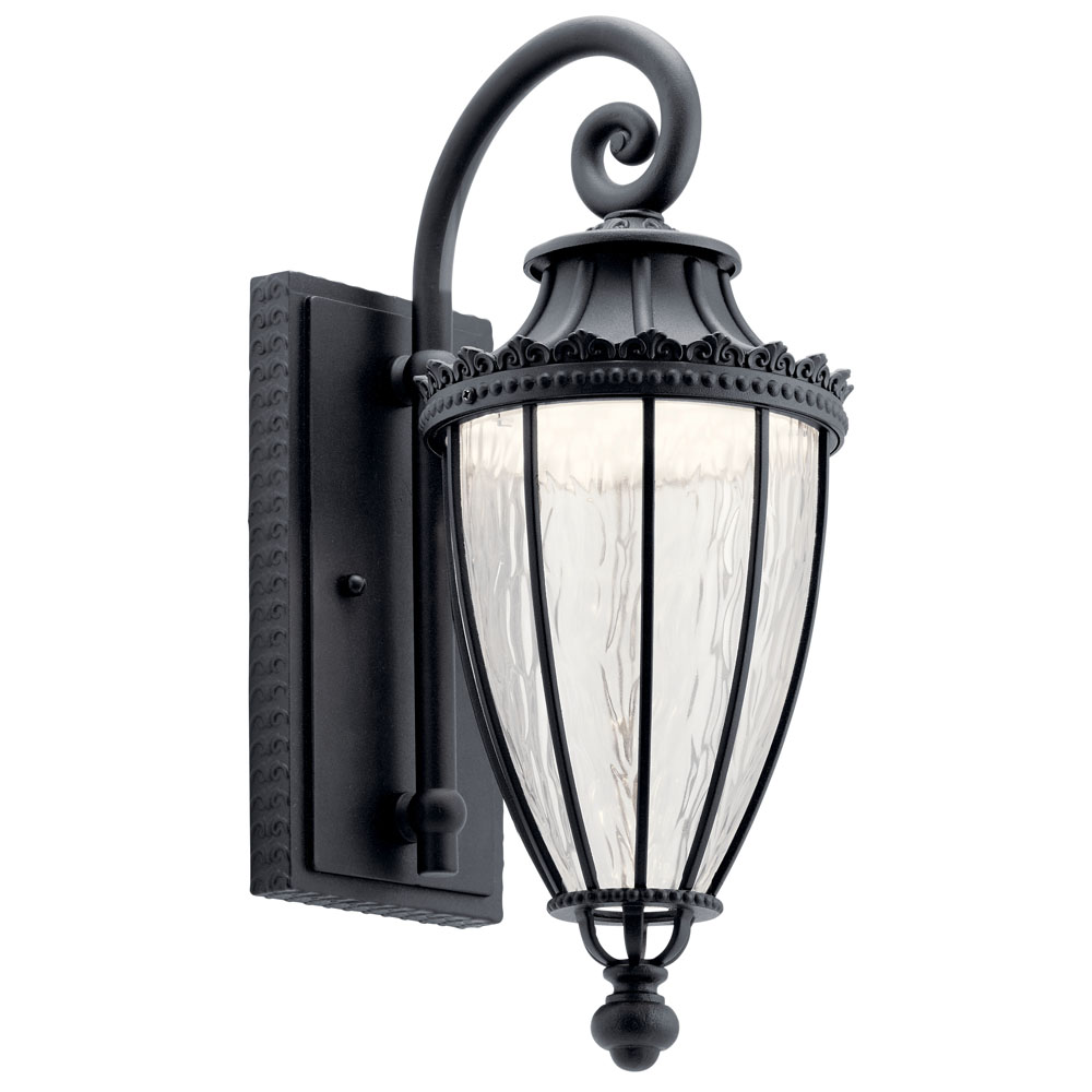 Kichler 49751BKTLED Outdoor Wall 1Lt LED in Textured Black